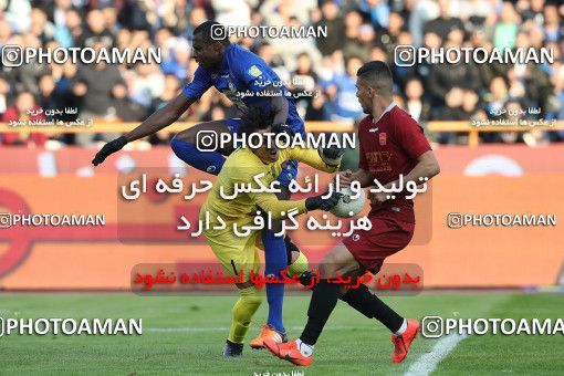 1492873, Tehran,Shahr Qods, Iran, Iran Football Pro League، Persian Gulf Cup، Week 13، First Leg، Esteghlal 1 v 0 Padideh Mashhad on 2019/12/05 at Azadi Stadium