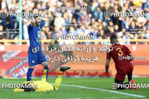 1491014, Tehran,Shahr Qods, Iran, Iran Football Pro League، Persian Gulf Cup، Week 13، First Leg، Esteghlal 1 v 0 Padideh Mashhad on 2019/12/05 at Azadi Stadium