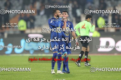 1696748, Tehran, , Iran Football Pro League، Persian Gulf Cup، 2018-19 Season، First Leg، Week 15، Esteghlal 4 v ۱ Shahin Shahrdari Boushehr on 2019/12/14 at Azadi Stadium