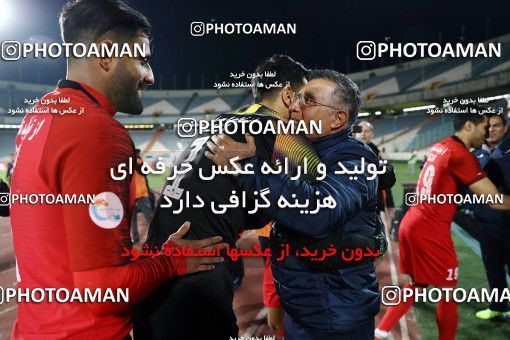 1820831, Tehran, Iran, Iran Football Pro League، Persian Gulf Cup، 2018-19 Season، First Leg، Week 14، Persepolis 2 v ۱ Gol Gohar Sirjan on 2019/12/10 at Azadi Stadium