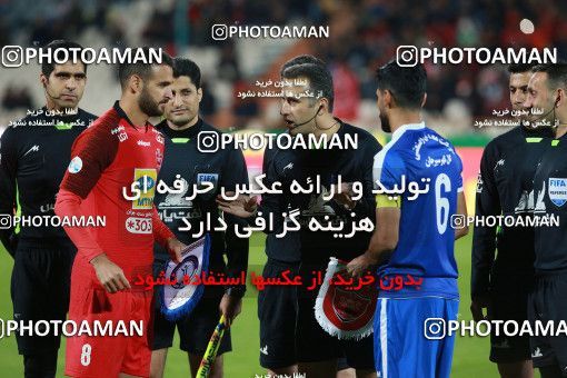 1495934, Tehran, Iran, Iran Football Pro League، Persian Gulf Cup، 2018-19 Season، First Leg، Week 14، Persepolis 2 v ۱ Gol Gohar Sirjan on 2019/12/10 at Azadi Stadium