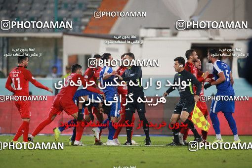 1497658, Tehran, Iran, Iran Football Pro League، Persian Gulf Cup، 2018-19 Season، First Leg، Week 14، Persepolis 2 v ۱ Gol Gohar Sirjan on 2019/12/10 at Azadi Stadium