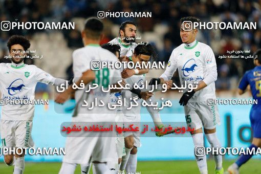 1807385, Tehran, , Iran Football Pro League، Persian Gulf Cup، 2018-19 Season، Second Leg، Week 16، Esteghlal ۱ v 2 Mashin Sazi Tabriz on 2019/12/19 at Azadi Stadium