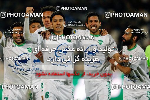 1807387, Tehran, , Iran Football Pro League، Persian Gulf Cup، 2018-19 Season، Second Leg، Week 16، Esteghlal ۱ v 2 Mashin Sazi Tabriz on 2019/12/19 at Azadi Stadium