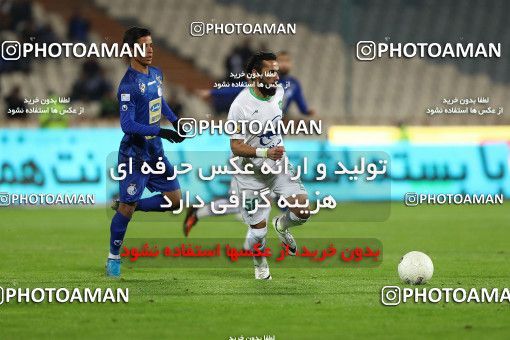 1696974, Tehran, , Iran Football Pro League، Persian Gulf Cup، 2018-19 Season، Second Leg، Week 16، Esteghlal ۱ v 2 Mashin Sazi Tabriz on 2019/12/19 at Azadi Stadium