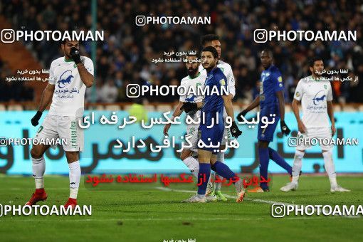 1696862, Tehran, , Iran Football Pro League، Persian Gulf Cup، 2018-19 Season، Second Leg، Week 16، Esteghlal ۱ v 2 Mashin Sazi Tabriz on 2019/12/19 at Azadi Stadium