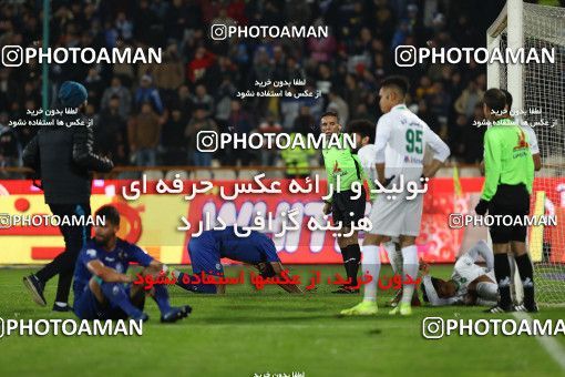 1696990, Tehran, , Iran Football Pro League، Persian Gulf Cup، 2018-19 Season، Second Leg، Week 16، Esteghlal ۱ v 2 Mashin Sazi Tabriz on 2019/12/19 at Azadi Stadium