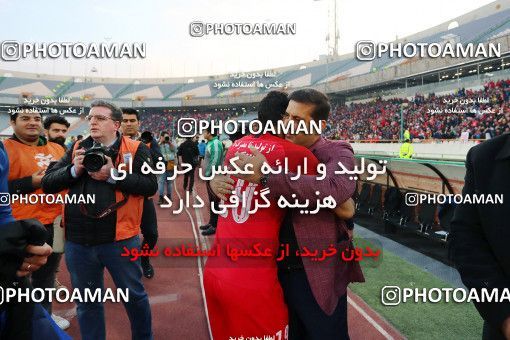 1821539, Tehran, , Iran Football Pro League، Persian Gulf Cup، 2018-19 Season، First Leg، Week 12، Persepolis ۱ v ۰ Nassaji Mazandaran F.C on 2019/12/27 at Azadi Stadium