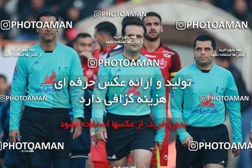 1503502, Tehran, , Iran Football Pro League، Persian Gulf Cup، 2018-19 Season، First Leg، Week 12، Persepolis ۱ v ۰ Nassaji Mazandaran F.C on 2019/12/27 at Azadi Stadium