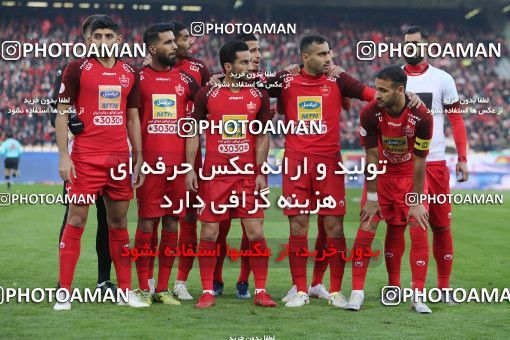 1503494, Tehran, , Iran Football Pro League، Persian Gulf Cup، 2018-19 Season، First Leg، Week 12، Persepolis ۱ v ۰ Nassaji Mazandaran F.C on 2019/12/27 at Azadi Stadium