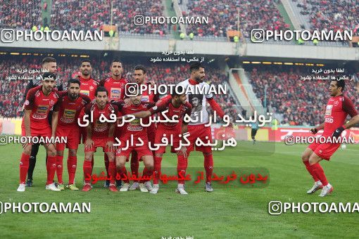 1503492, Tehran, , Iran Football Pro League، Persian Gulf Cup، 2018-19 Season، First Leg، Week 12، Persepolis ۱ v ۰ Nassaji Mazandaran F.C on 2019/12/27 at Azadi Stadium