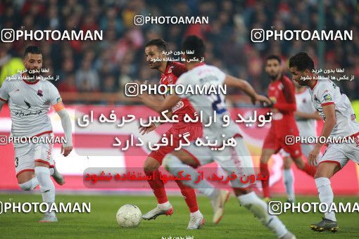 1503729, Tehran, , Iran Football Pro League، Persian Gulf Cup، 2018-19 Season، First Leg، Week 12، Persepolis ۱ v ۰ Nassaji Mazandaran F.C on 2019/12/27 at Azadi Stadium