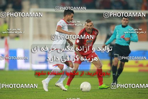 1503984, Tehran, , Iran Football Pro League، Persian Gulf Cup، 2018-19 Season، First Leg، Week 12، Persepolis ۱ v ۰ Nassaji Mazandaran F.C on 2019/12/27 at Azadi Stadium