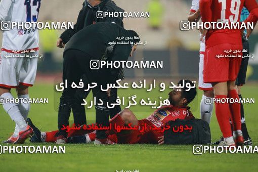 1504111, Tehran, , Iran Football Pro League، Persian Gulf Cup، 2018-19 Season، First Leg، Week 12، Persepolis ۱ v ۰ Nassaji Mazandaran F.C on 2019/12/27 at Azadi Stadium