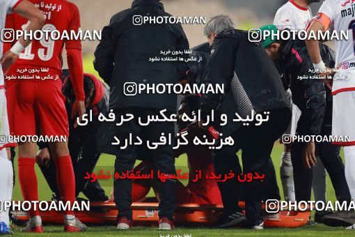 1504095, Tehran, , Iran Football Pro League، Persian Gulf Cup، 2018-19 Season، First Leg، Week 12، Persepolis ۱ v ۰ Nassaji Mazandaran F.C on 2019/12/27 at Azadi Stadium