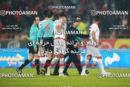 1504102, Tehran, , Iran Football Pro League، Persian Gulf Cup، 2018-19 Season، First Leg، Week 12، Persepolis ۱ v ۰ Nassaji Mazandaran F.C on 2019/12/27 at Azadi Stadium