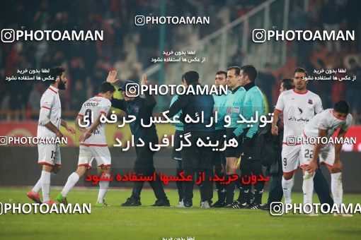 1504061, Tehran, , Iran Football Pro League، Persian Gulf Cup، 2018-19 Season، First Leg، Week 12، Persepolis ۱ v ۰ Nassaji Mazandaran F.C on 2019/12/27 at Azadi Stadium