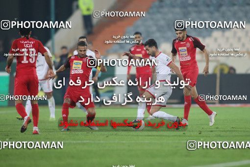 1807669, Tehran, , Iran Football Pro League، Persian Gulf Cup، 2018-19 Season، First Leg، Week 12، Persepolis ۱ v ۰ Nassaji Mazandaran F.C on 2019/12/27 at Azadi Stadium