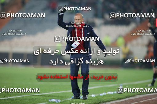 1807697, Tehran, , Iran Football Pro League، Persian Gulf Cup، 2018-19 Season، First Leg، Week 12، Persepolis ۱ v ۰ Nassaji Mazandaran F.C on 2019/12/27 at Azadi Stadium