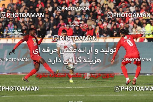 1700475, Tehran, Iran, Iran Football Pro League، Persian Gulf Cup، 2018-19 Season، Second Leg، Week 17، Persepolis 2 v ۰ Tractor S.C. on 2020/01/26 at Azadi Stadium