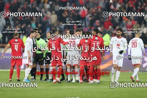 1700496, Tehran, Iran, Iran Football Pro League، Persian Gulf Cup، 2018-19 Season، Second Leg، Week 17، Persepolis 2 v ۰ Tractor S.C. on 2020/01/26 at Azadi Stadium