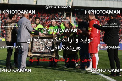 1513731, Tehran, Iran, Iran Football Pro League، Persian Gulf Cup، 2018-19 Season، Second Leg، Week 17، Persepolis 2 v ۰ Tractor S.C. on 2020/01/26 at Azadi Stadium