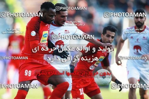 1513955, Tehran, Iran, Iran Football Pro League، Persian Gulf Cup، 2018-19 Season، Second Leg، Week 17، Persepolis 2 v ۰ Tractor S.C. on 2020/01/26 at Azadi Stadium