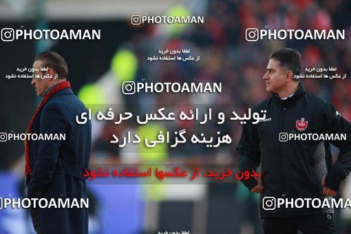 1514102, Tehran, Iran, Iran Football Pro League، Persian Gulf Cup، Week 17، Second Leg، Persepolis 2 v 0 Tractor Sazi on 2020/01/26 at Azadi Stadium