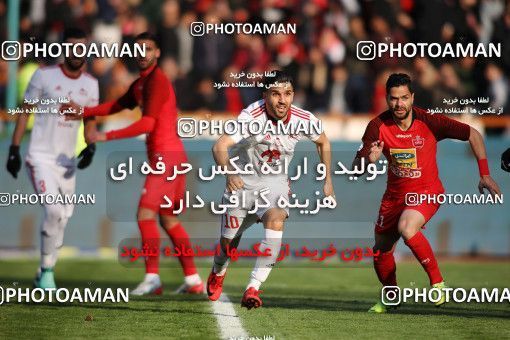 1698990, Tehran, Iran, Iran Football Pro League، Persian Gulf Cup، 2018-19 Season، Second Leg، Week 17، Persepolis 2 v ۰ Tractor S.C. on 2020/01/26 at Azadi Stadium