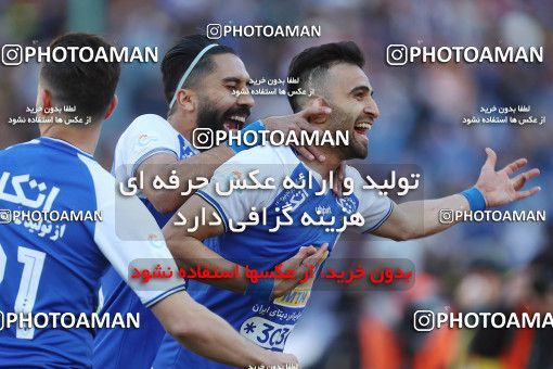 1807853, Tehran, Iran, Iran Football Pro League، Persian Gulf Cup، Week 19، Second Leg، Persepolis 2 v 2 Esteghlal on 2020/02/06 at Azadi Stadium