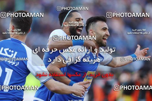 1807770, Tehran, Iran, Iran Football Pro League، Persian Gulf Cup، Week 19، Second Leg، Persepolis 2 v 2 Esteghlal on 2020/02/06 at Azadi Stadium