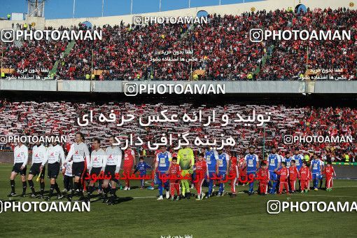 1514658, Tehran, Iran, Iran Football Pro League، Persian Gulf Cup، 2018-19 Season، Second Leg، Week 19، Persepolis 2 v 2 Esteghlal on 2020/02/06 at Azadi Stadium