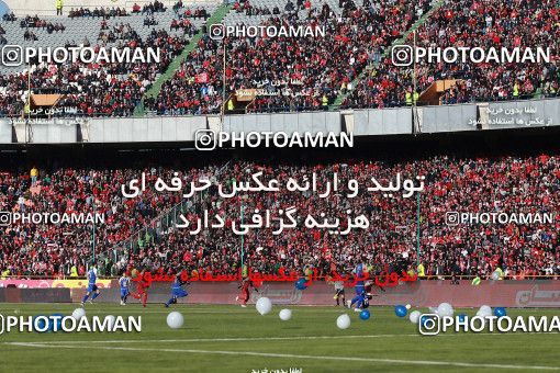 1514699, Tehran, Iran, Iran Football Pro League، Persian Gulf Cup، 2018-19 Season، Second Leg، Week 19، Persepolis 2 v 2 Esteghlal on 2020/02/06 at Azadi Stadium