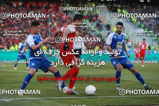 1514644, Tehran, Iran, Iran Football Pro League، Persian Gulf Cup، 2018-19 Season، Second Leg، Week 19، Persepolis 2 v 2 Esteghlal on 2020/02/06 at Azadi Stadium