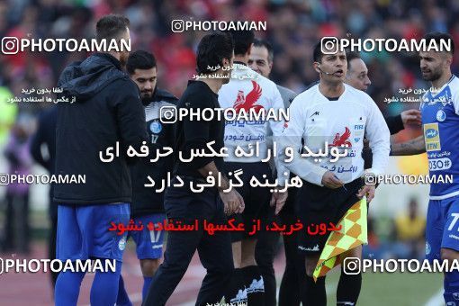 1514822, Tehran, Iran, Iran Football Pro League، Persian Gulf Cup، 2018-19 Season، Second Leg، Week 19، Persepolis 2 v 2 Esteghlal on 2020/02/06 at Azadi Stadium