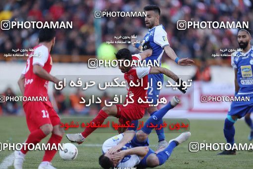 1514964, Tehran, Iran, Iran Football Pro League، Persian Gulf Cup، Week 19، Second Leg، Persepolis 2 v 2 Esteghlal on 2020/02/06 at Azadi Stadium