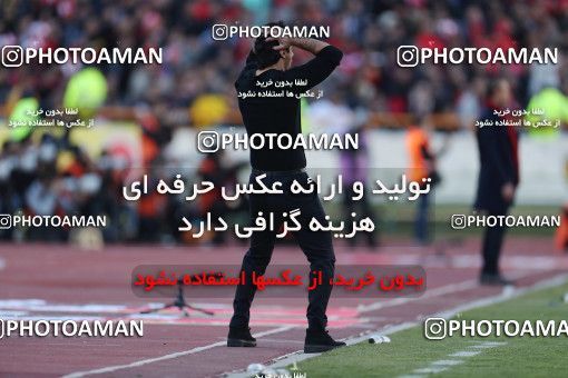 1514967, Tehran, Iran, Iran Football Pro League، Persian Gulf Cup، Week 19، Second Leg، Persepolis 2 v 2 Esteghlal on 2020/02/06 at Azadi Stadium