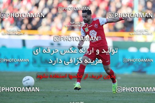 1515025, Tehran, Iran, Iran Football Pro League، Persian Gulf Cup، 2018-19 Season، Second Leg، Week 19، Persepolis 2 v 2 Esteghlal on 2020/02/06 at Azadi Stadium