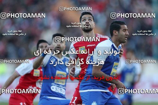 1514901, Tehran, Iran, Iran Football Pro League، Persian Gulf Cup، 2018-19 Season، Second Leg، Week 19، Persepolis 2 v 2 Esteghlal on 2020/02/06 at Azadi Stadium