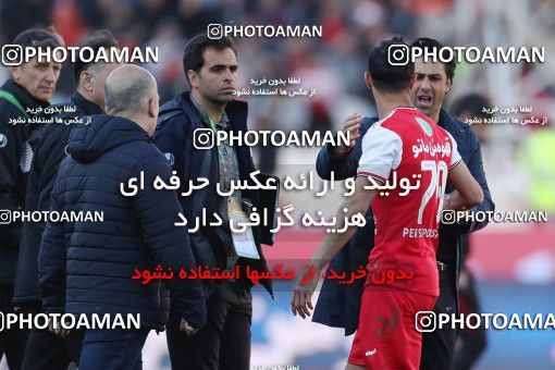 1514911, Tehran, Iran, Iran Football Pro League، Persian Gulf Cup، 2018-19 Season، Second Leg، Week 19، Persepolis 2 v 2 Esteghlal on 2020/02/06 at Azadi Stadium