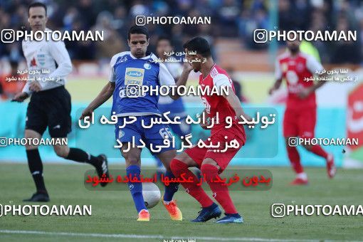 1514978, Tehran, Iran, Iran Football Pro League، Persian Gulf Cup، 2018-19 Season، Second Leg، Week 19، Persepolis 2 v 2 Esteghlal on 2020/02/06 at Azadi Stadium