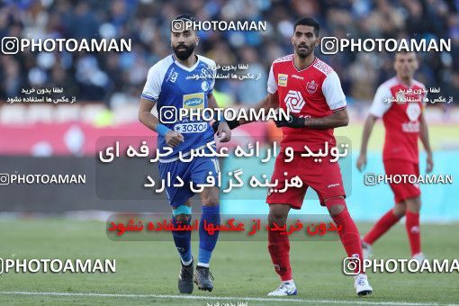 1514919, Tehran, Iran, Iran Football Pro League، Persian Gulf Cup، 2018-19 Season، Second Leg، Week 19، Persepolis 2 v 2 Esteghlal on 2020/02/06 at Azadi Stadium