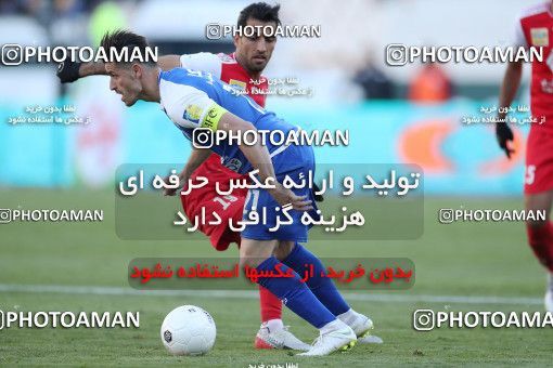 1514972, Tehran, Iran, Iran Football Pro League، Persian Gulf Cup، 2018-19 Season، Second Leg، Week 19، Persepolis 2 v 2 Esteghlal on 2020/02/06 at Azadi Stadium