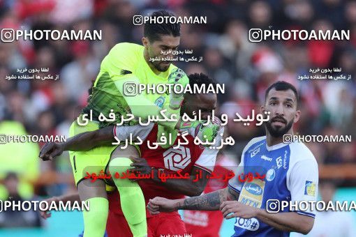 1514971, Tehran, Iran, Iran Football Pro League، Persian Gulf Cup، 2018-19 Season، Second Leg، Week 19، Persepolis 2 v 2 Esteghlal on 2020/02/06 at Azadi Stadium