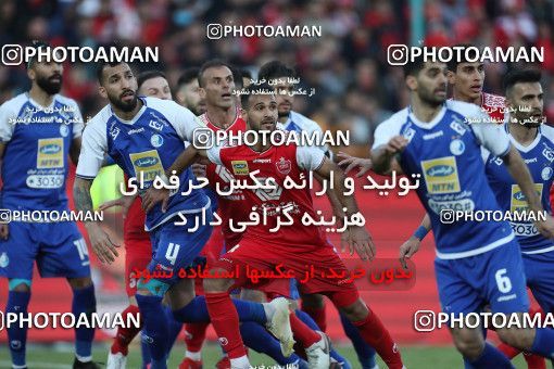 1515293, Tehran, Iran, Iran Football Pro League، Persian Gulf Cup، 2018-19 Season، Second Leg، Week 19، Persepolis 2 v 2 Esteghlal on 2020/02/06 at Azadi Stadium