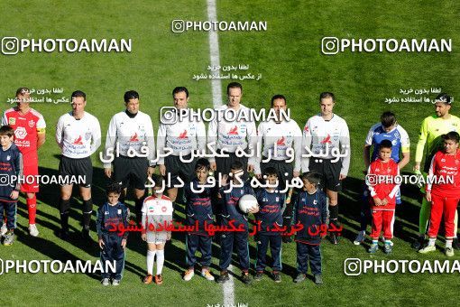 1808255, Tehran, Iran, Iran Football Pro League، Persian Gulf Cup، 2018-19 Season، Second Leg، Week 19، Persepolis 2 v 2 Esteghlal on 2020/02/06 at Azadi Stadium