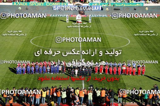 1808252, Tehran, Iran, Iran Football Pro League، Persian Gulf Cup، 2018-19 Season، Second Leg، Week 19، Persepolis 2 v 2 Esteghlal on 2020/02/06 at Azadi Stadium