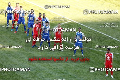 1808250, Tehran, Iran, Iran Football Pro League، Persian Gulf Cup، 2018-19 Season، Second Leg، Week 19، Persepolis 2 v 2 Esteghlal on 2020/02/06 at Azadi Stadium