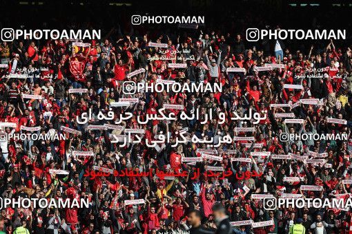 1697280, Tehran, Iran, Iran Football Pro League، Persian Gulf Cup، Week 19، Second Leg، Persepolis 2 v 2 Esteghlal on 2020/02/06 at Azadi Stadium