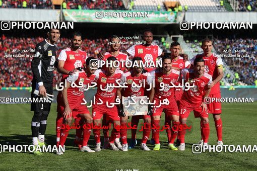 1697350, Tehran, Iran, Iran Football Pro League، Persian Gulf Cup، Week 19، Second Leg، Persepolis 2 v 2 Esteghlal on 2020/02/06 at Azadi Stadium